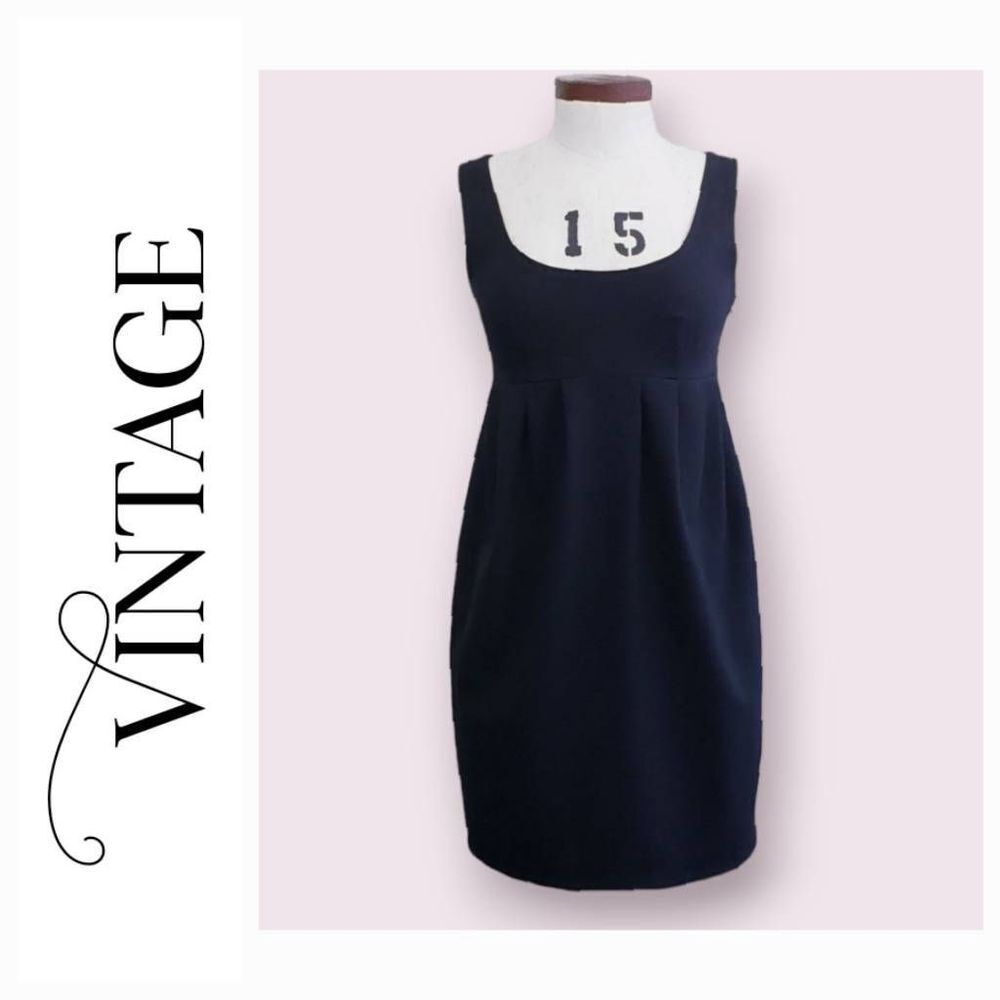 Vintage Express bubble hem dress with pockets size 0